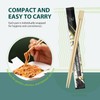 Soeos Chopsticks Disposable, Approx. 50 Sets, UV Treated Premium Disposable