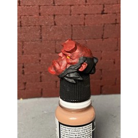Hellboy Comic Painted Head Sculpt Fit for 6'' ML Mafex Figure