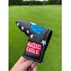 Magic Eagle Golf Putter Headcover Magnetic Closure Golf Blade Putter