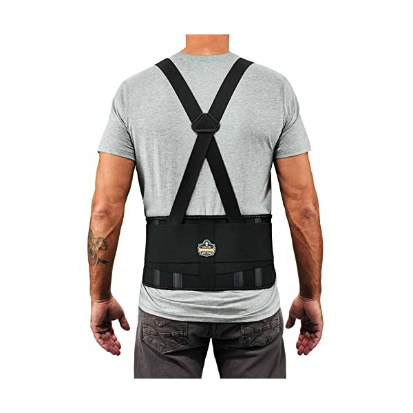 Ergodyne ProFlex 1625 Back Support Brace, Stays and Rubber Webbing
