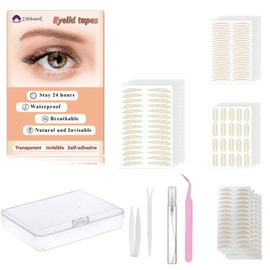 ZMBeautk Eyelid Tape 1460 Pcs, Double Eyelid Tape for Hooded Eyes Invisible, nstant Eye Lift Without Surgery, Perfect for Uneven Mono-Eyelids(3-5MM)