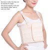 Rib Fracture Strap Adjustable Chest Support Brace Breathable Lumbar Protector
