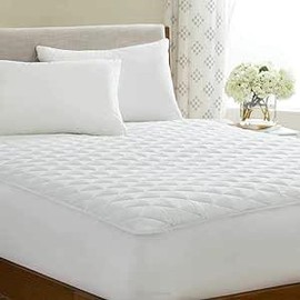 Quilted Mattress Protector Extra Deep Box 12” Inches (30cm) Hollowfibre Polyester Filling Antiallergenic Waterproof Elasticated Skirt Single Bed 90cm x 190cm + 30cm Approximate