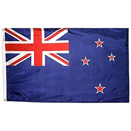 New Zealand - 4' x 6' Nylon World Flag