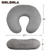 OWLOWLA Nursing Pillow Cover, Breastfeeding Pillow Slipcover Fits Nursing Pillow