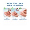 Oravida Denture Cleaning Kit – Denture Brush Bundled with Dentu