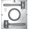 Gavel Set Chocolate Candy Mold 1209