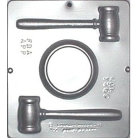 Gavel Set Chocolate Candy Mold 1209
