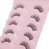 Ruairie False Eyelashes Natural Half Lashes With Clear Band 5