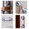 2 Pack Suction Grab Rails for Bathroom, 12 inch Shower