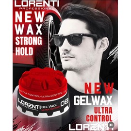Lorenti Tokyo & Seoul Hair Styling Wax | Extreme Hold | No: 05 Aqua Gel Red Wax 150 ml