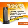 Oscillating Space Heater – Ceramic Forced Fan Heating with Stay