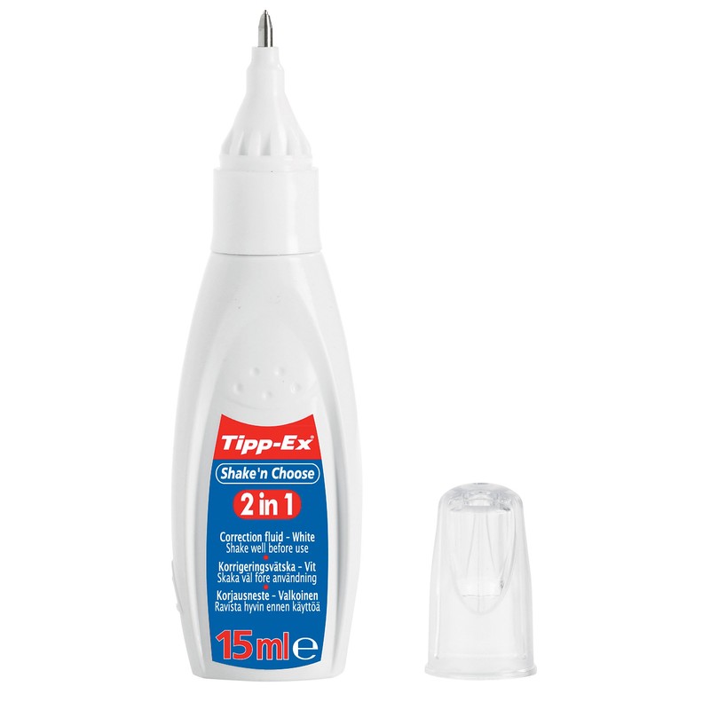 Tipp-Ex Shake N Choose 2 in 1 Correction Bottle/ Pen