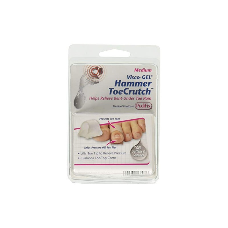 Complete Medical Visco-Gel Hammer Toecrutch Pk/2, Medium