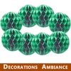 Yosawa 8PCS Honeycomb Flower Balls Tissue Paper Flower Balls Hanging