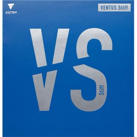 VICTAS VENTUS Stiff 200020 Table Tennis Rubber, Granular Rubber, Black 2.0