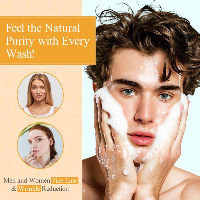 At Last Naturals MSM Soap Bar Body Soap for Men