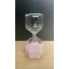 IKEA New IKEA TILLSYN Decorative hourglass, clear glass/light Pink, 6