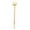 Wisecoco 4Pcs Extendable Back Scratcher, Stainless Steel Portable Telescoping Hand