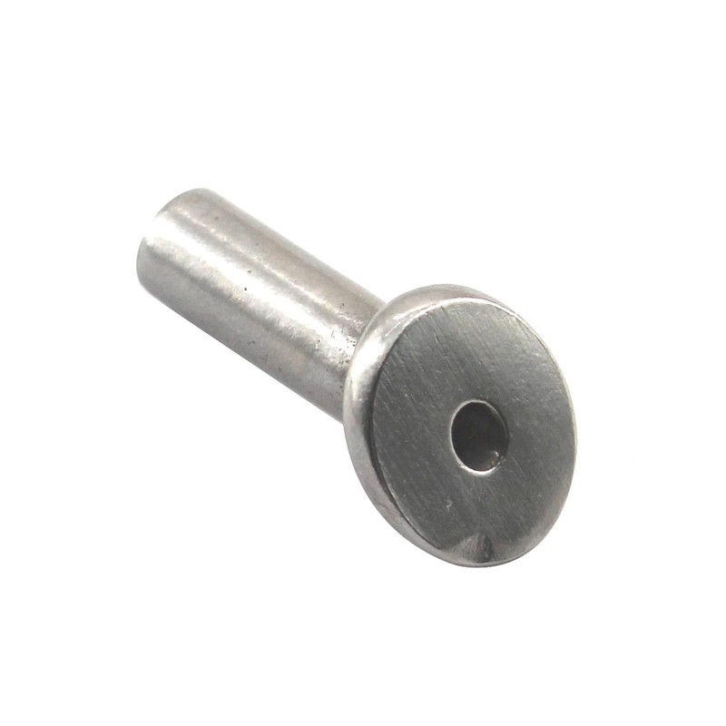 (20 Pieces) 316 Stainless Steel Marine Grade Angled Cable Railing