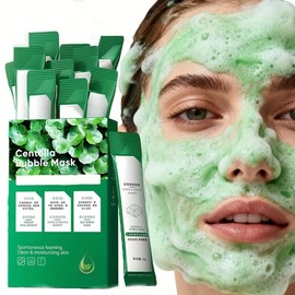 Mascarilla de espuma para el cuidado de la piel, 12 unidades | control de aceite hidratante, limpieza profunda, máscara de espuma purificadora de burb