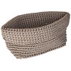 Blomus Crochet Tela Bread Basket Utensil Box Basket M Taupe
