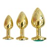 The Natural Love Company Arnica - Metal Butt Plugs, 3