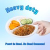 YANGRUI Party Plates Mineral Filled PP 10" 150 Pack -