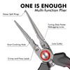 TRUSCEND Premium Fishing Pliers, Selected Saltwater Fishing Equipment, Tungsten Cutter,