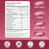 WEEVIT Beet Root Gummies, Nitric Oxide Supplement for Men