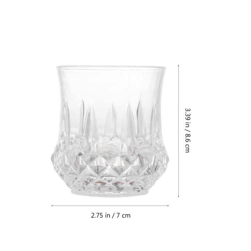 Uonlytech LED Drinking Cups, Pineapple Shaped Flash Light Cups, Plastic