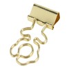 100 Pcs Mini Binder Clips Flower Shape Strong Clamping Force