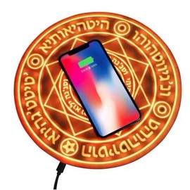 Magic Girl Sense Sound and Light Cargador Inalámbrico Para Teléfonos Móviles Con Certificación Qi, Reconocimiento Inteligente De Objetos, Carga...    