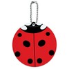 Lady Bug Ladybug Insect Round Luggage ID Tag Card Suitcase