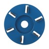 Wood Carving Disc Steel 6‑Teeth Milling Cutter Woodworking Tool Angle