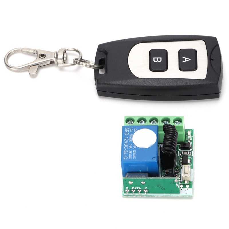Wireless Remote Control Switch Transmitter Receiver SingleChannel Learning Wireless Control
