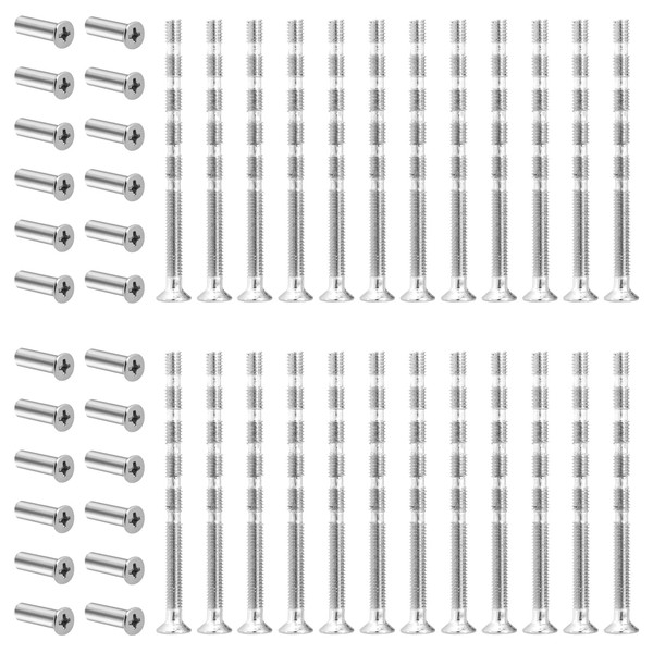 24 Sets Door Handle Screws M4 Door Handle Fixing Screws,
