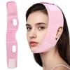 Wiederverwendbare V-Line-Gesichtsmaske aus Weichem Material, Atmungsaktive V-förmige Gesichtsbandage, Straffende Gesichtspflege