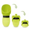 MEETCARE Pineapple Silicone Dog Water Bottle, Foldable Cup for Dog