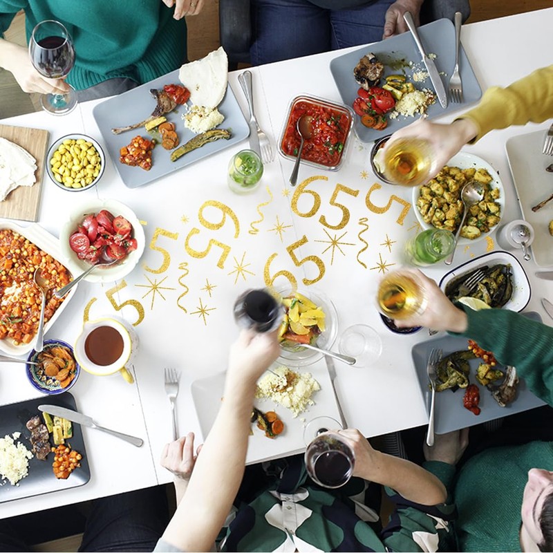 Gold Table Decoration, Birthday Decoration, Table Runner, Table Runner for