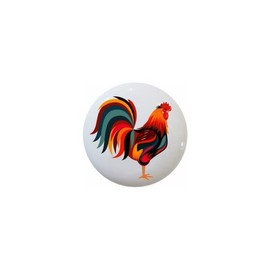 Chicken #142116 - Chickens Roosters Chicks Farm Coop - DECORATIVE Glossy CERAMIC Cupboard Cabinet PULLS Dresser Drawer KNOBS