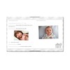 Pearhead First 5 Years Chevron Baby Memory Book, Clean-Touch Baby
