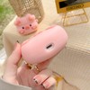 Cartoon Pink Butterfly Love Pig Silicone Earphone Case for AirPods