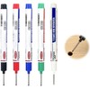 5Pcs Markers, Long Head Deep Hole Marker Pens, Extra Fine