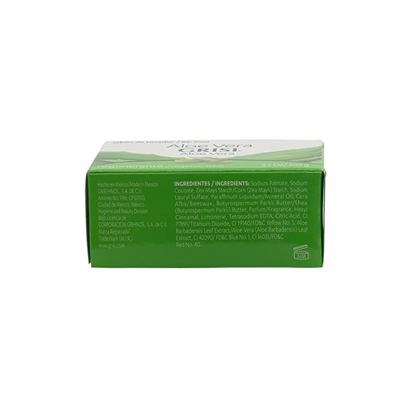 Grisi Aloe Vera Soap - Jabon De Savila - 3.5