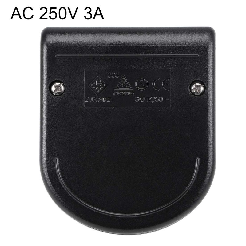 uxcell Inline Foot Pedal Push Lamp Switch, Step-on-button Lighting Foot