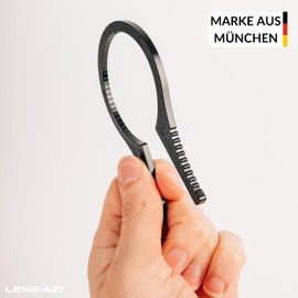 Lens-Aid Filter clamp set for easy removal of lens round filters - filter pliers or filter wrench for camera lens
