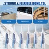 6 Packs Marine Sealant Pond Sealant Watertight Bonding and Sealing,