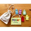 Emotion Feeling Family: 5 Emotions Finger Puppet Set with Bag