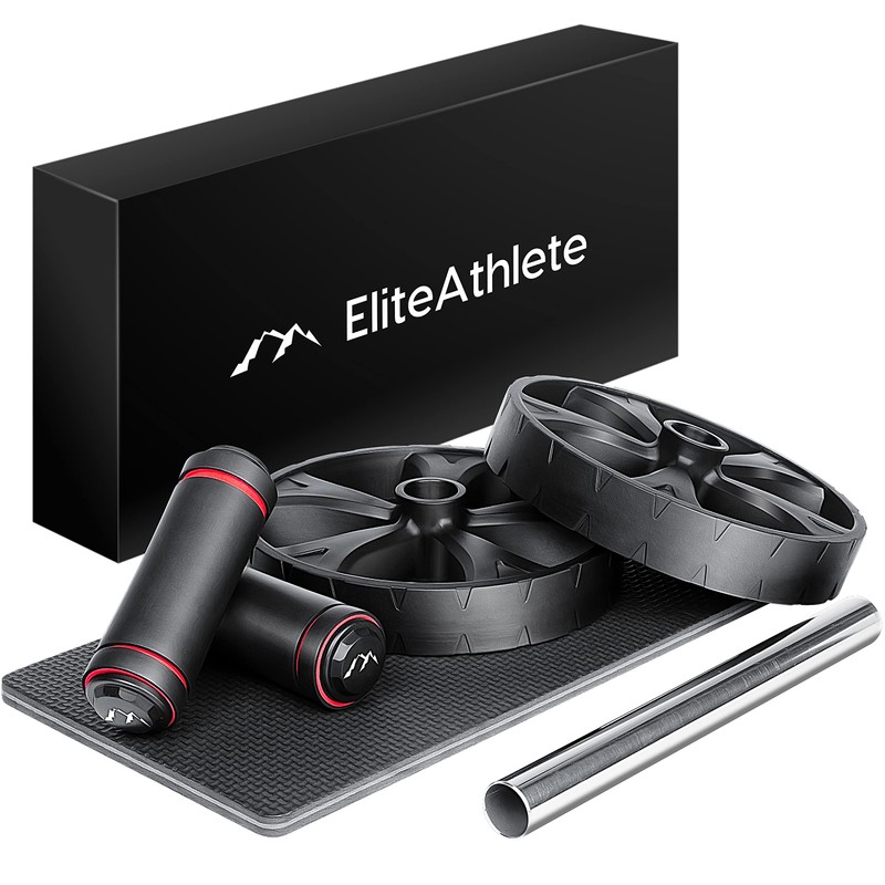 EliteAthlete Abdominal Roller Abdominal Trainer - Abdominal Trainer for Home